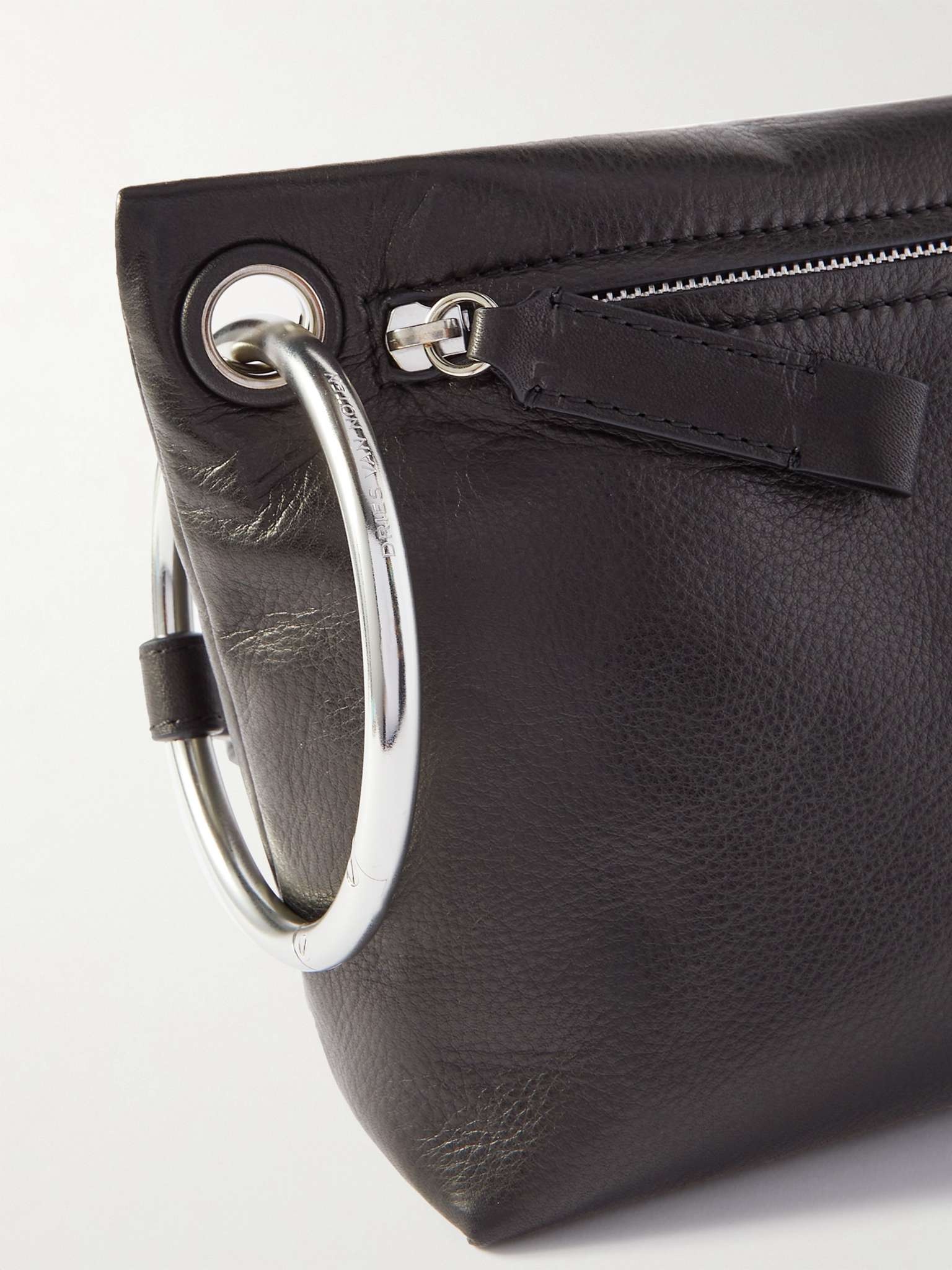 Leather Messenger Bag - 5