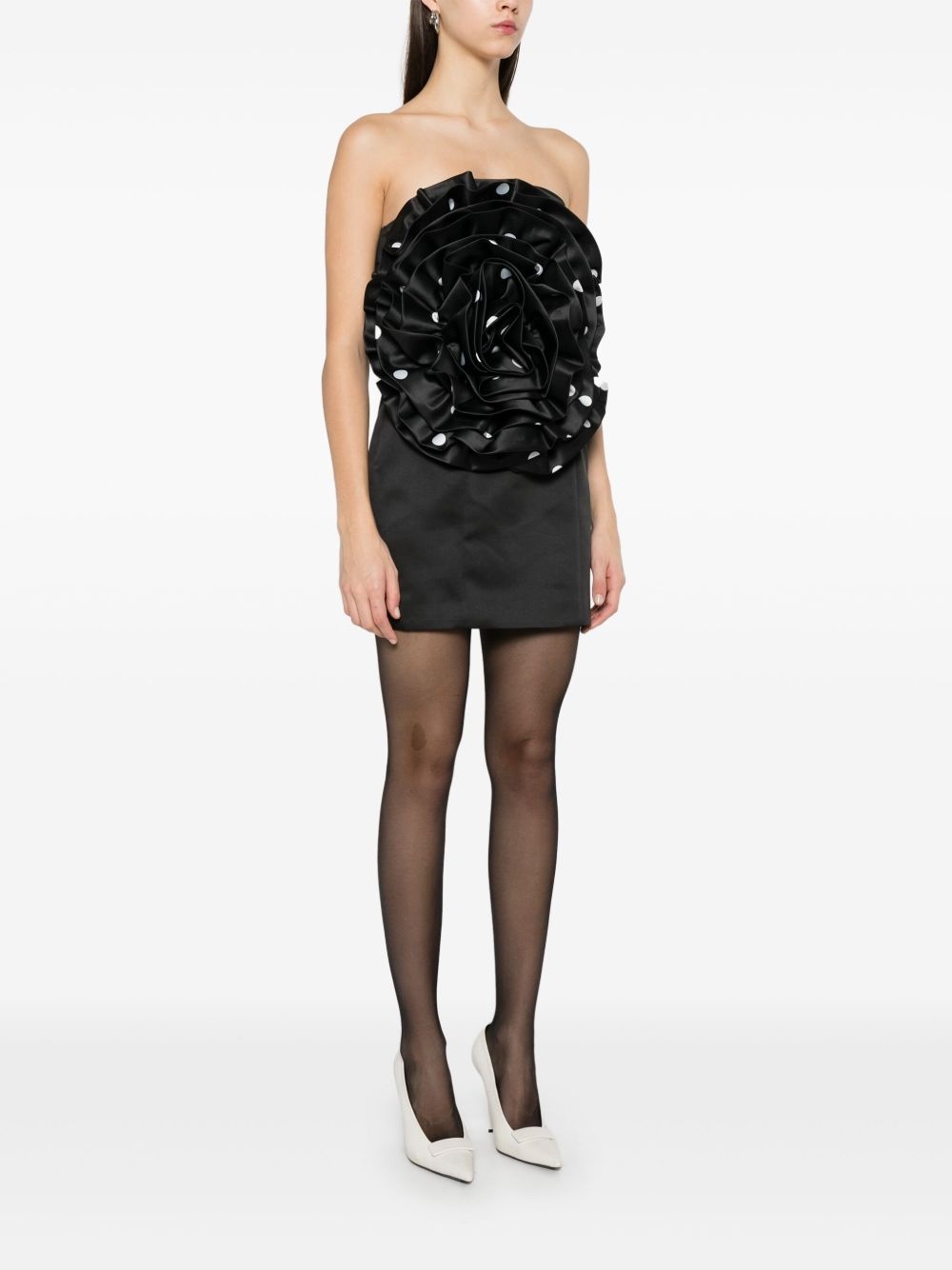Big Flower mini dress - 3
