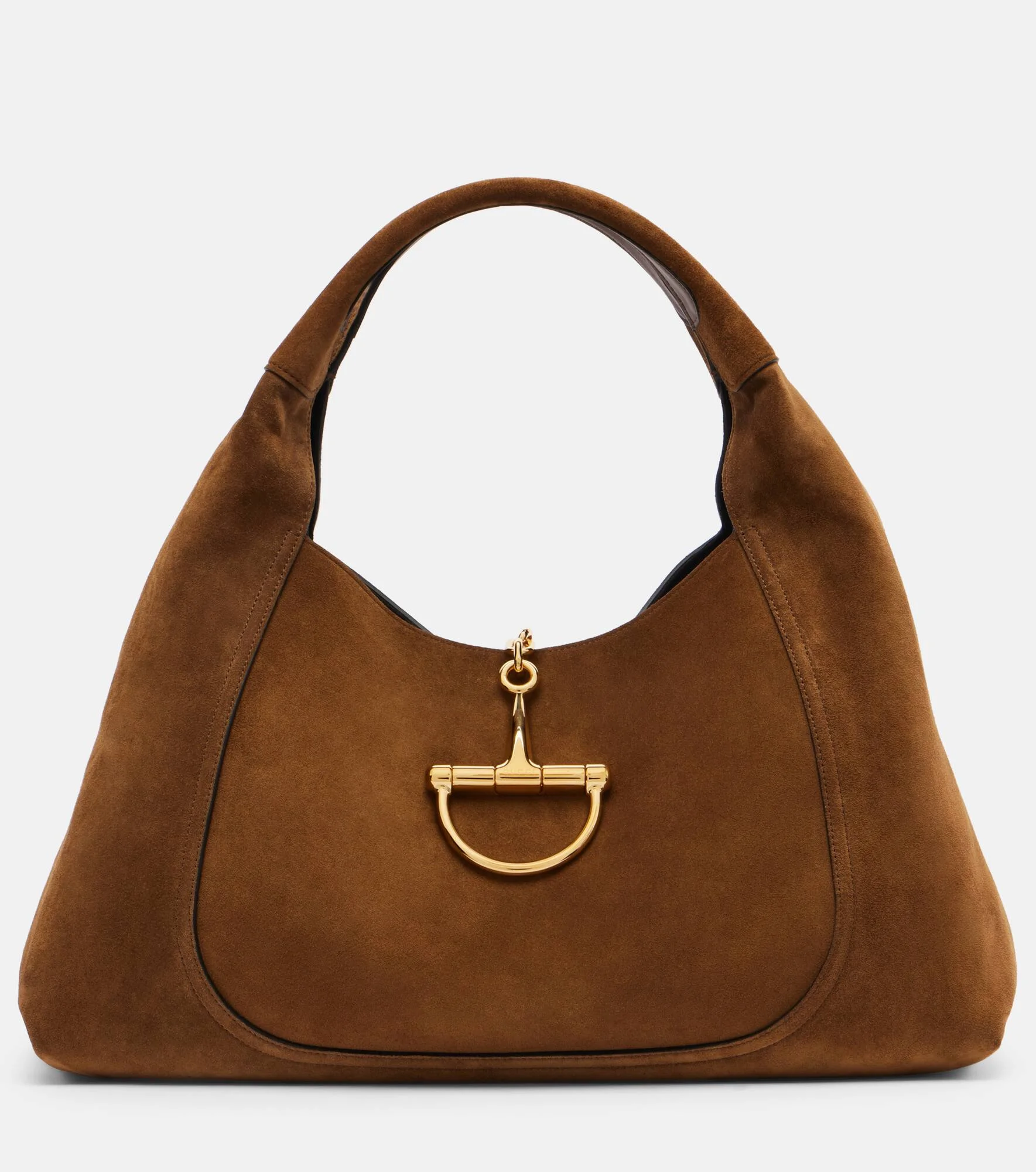 Gucci Softbit Maxi suede shoulder bag - 1