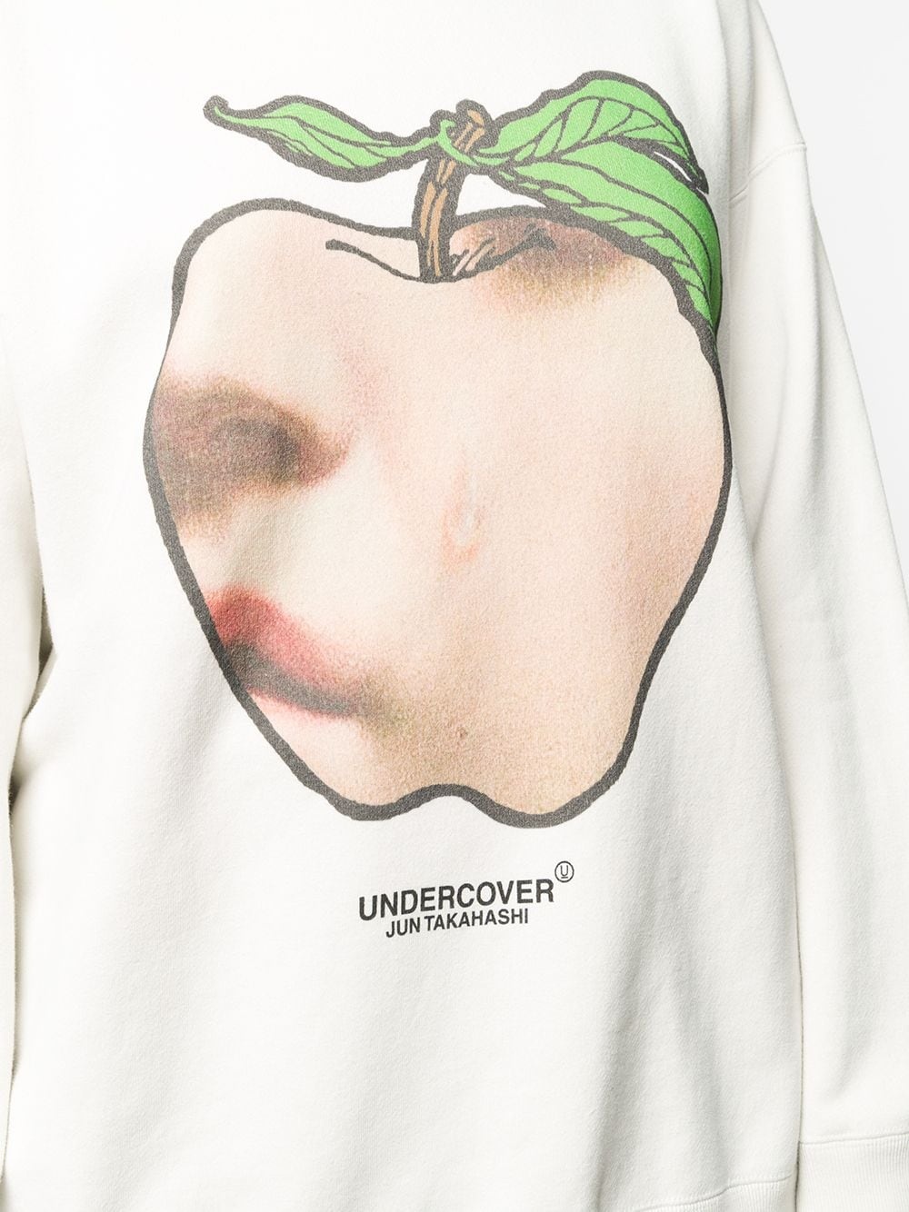 apple tear sweatshirt - 5