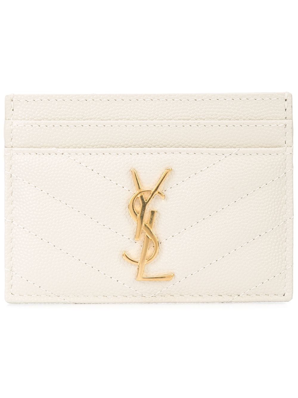 Monogram quilted cardholder - 1