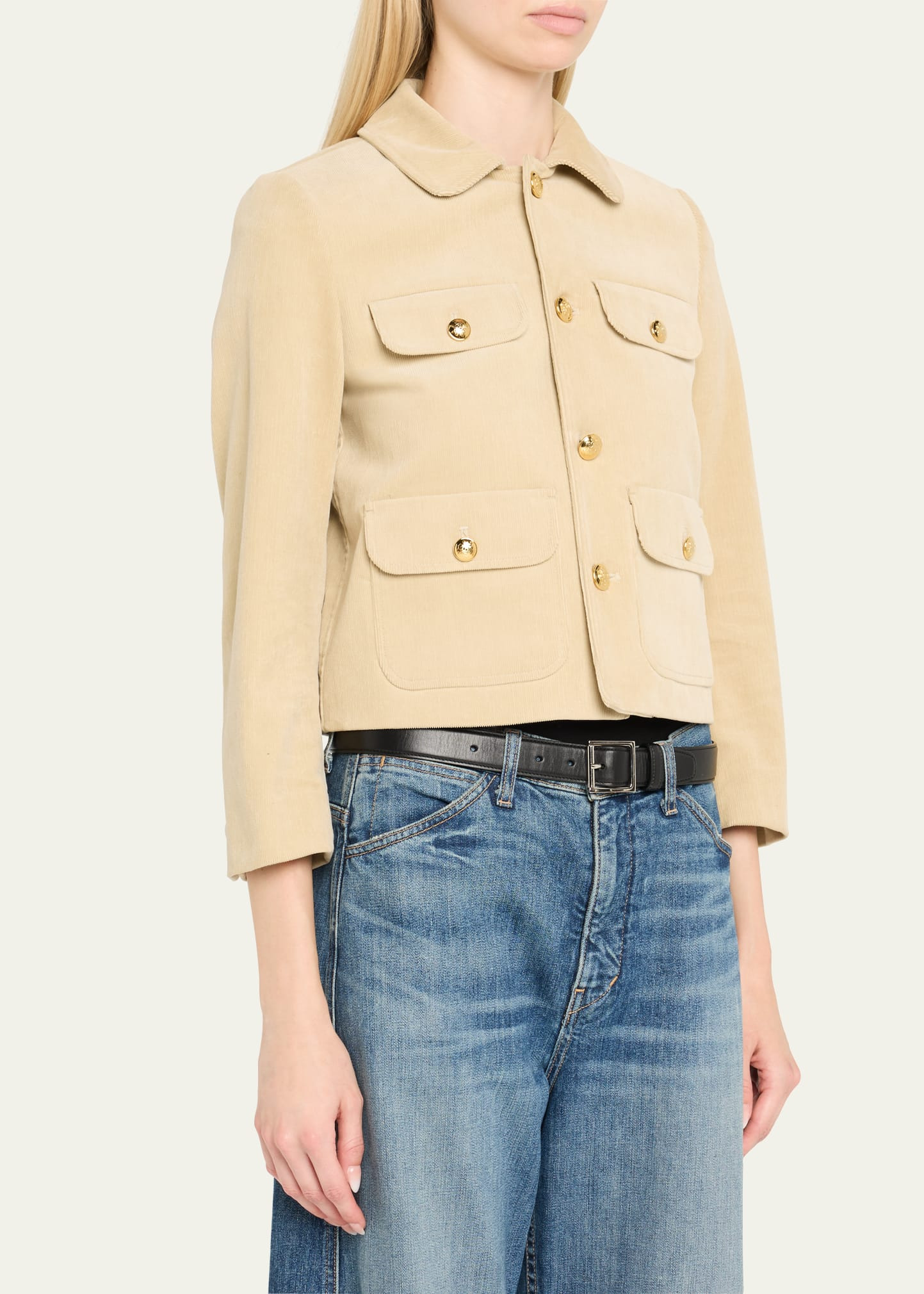 Chamonix Corduroy Short Jacket - 4