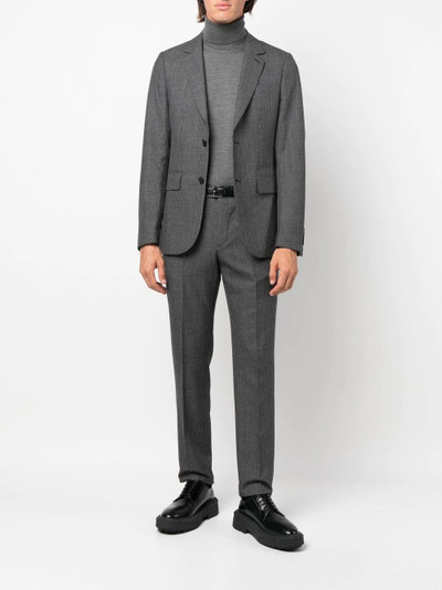 Sandro houndstooth single-breasted blazer outlook