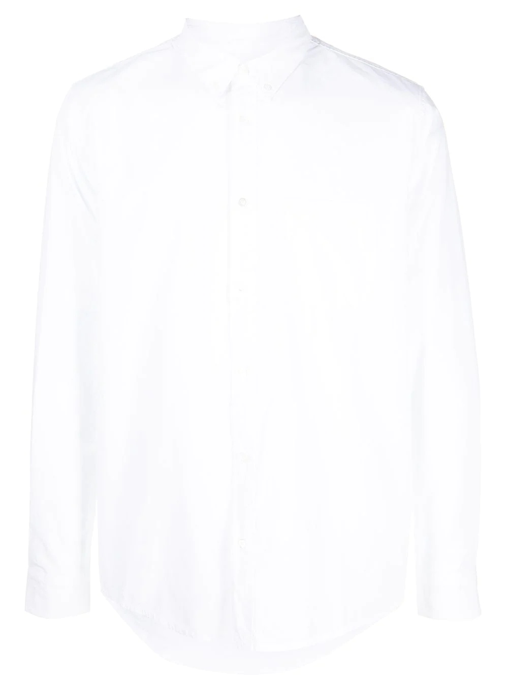 Edouard button-collar chemise shirt - 1