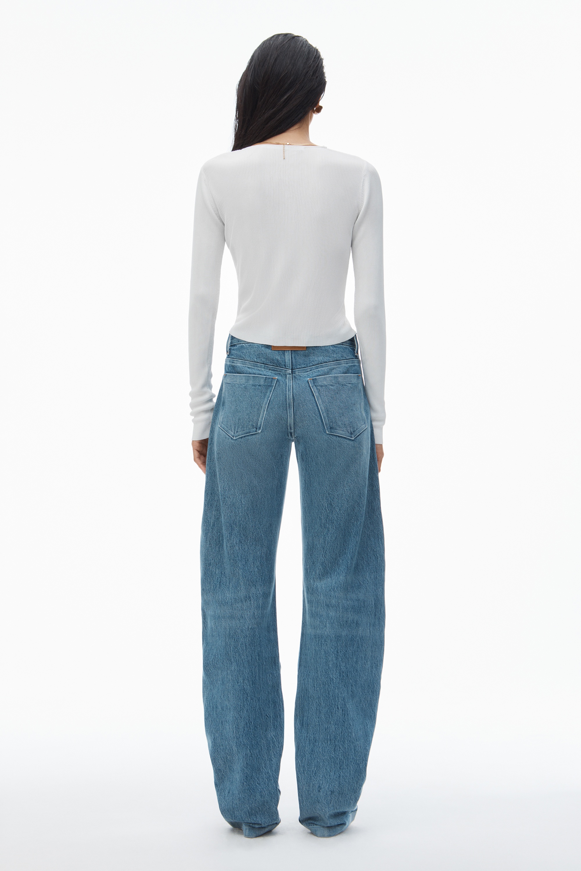 Logo Nameplate Cropped Shirt - 5