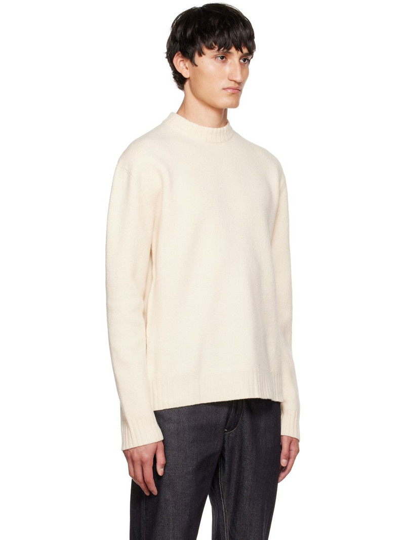 Beige Wool Sweater 2