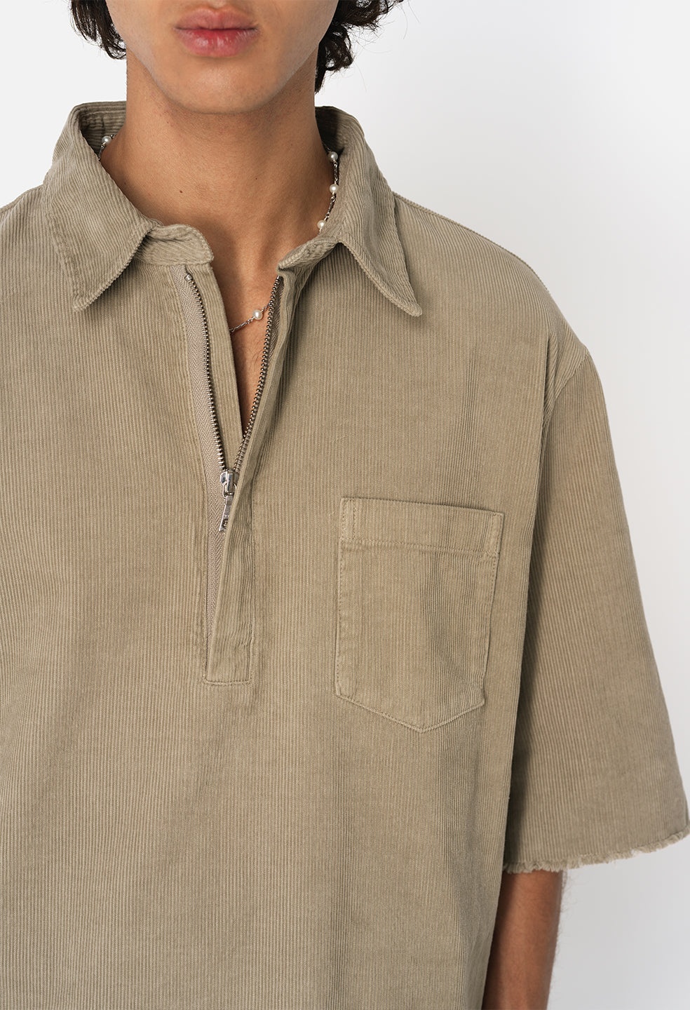 TALLADEGA CORDUROY HALF ZIP - 6