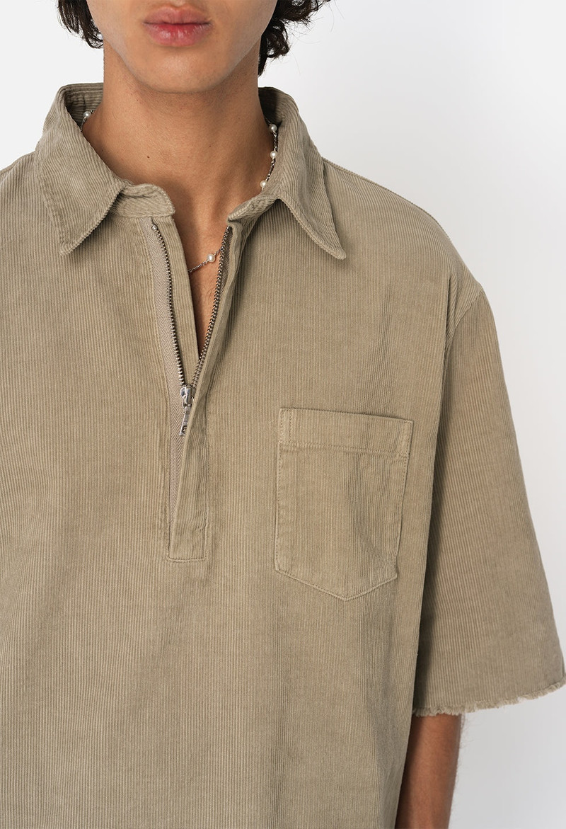 TALLADEGA CORDUROY HALF ZIP 6