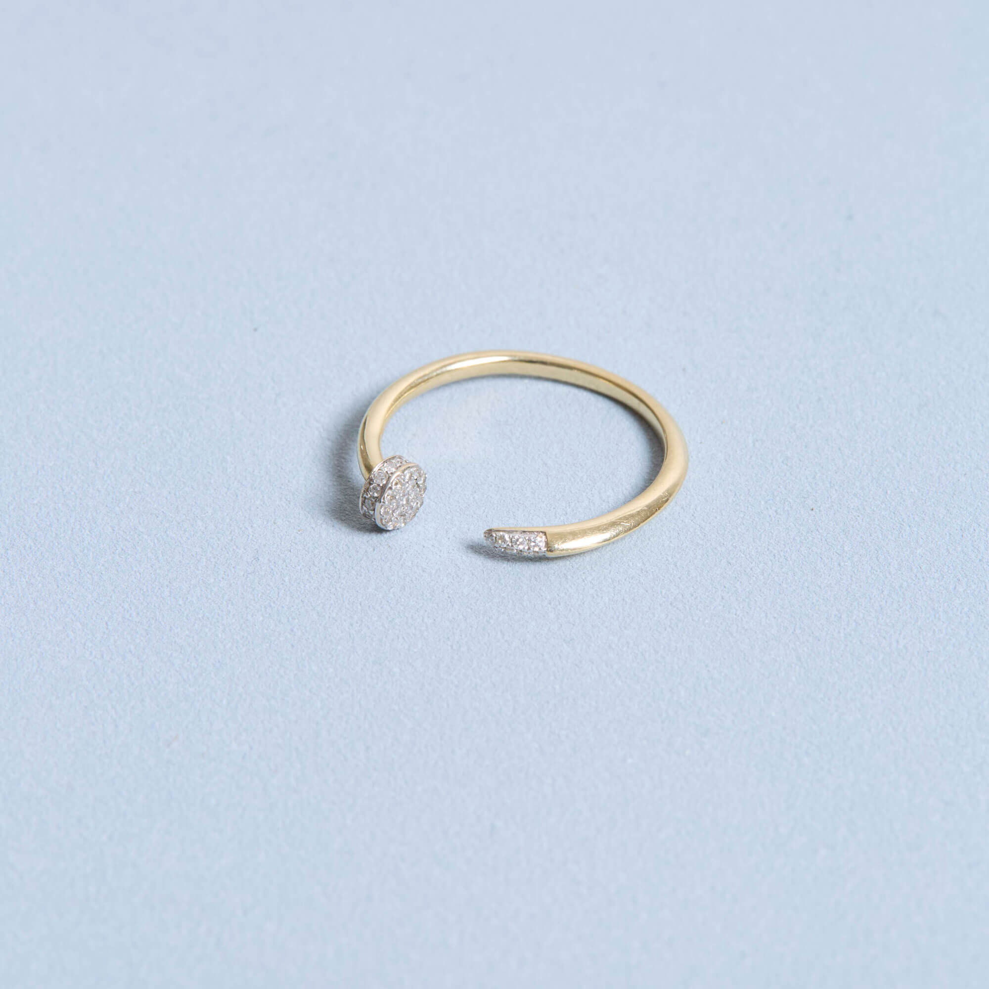 Fine Nailed It Pave Diamond Ring - 5