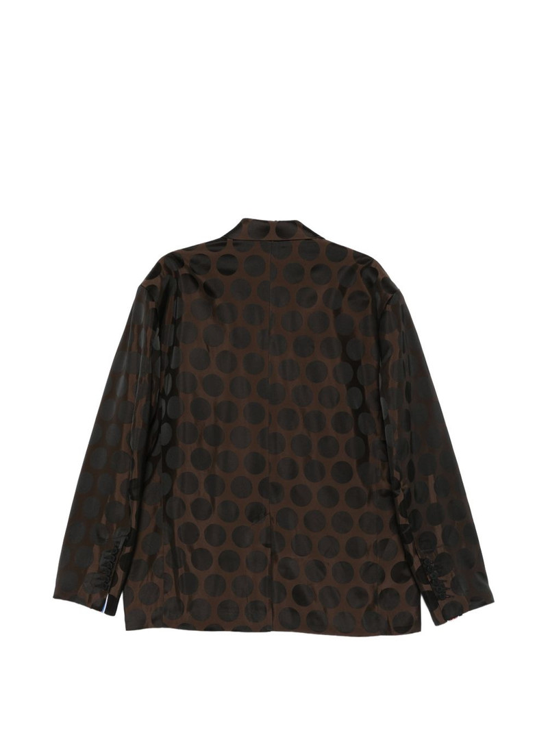 CHARLES JEFFREY LOVERBOY Edinburgh polka-dot jacket outlook