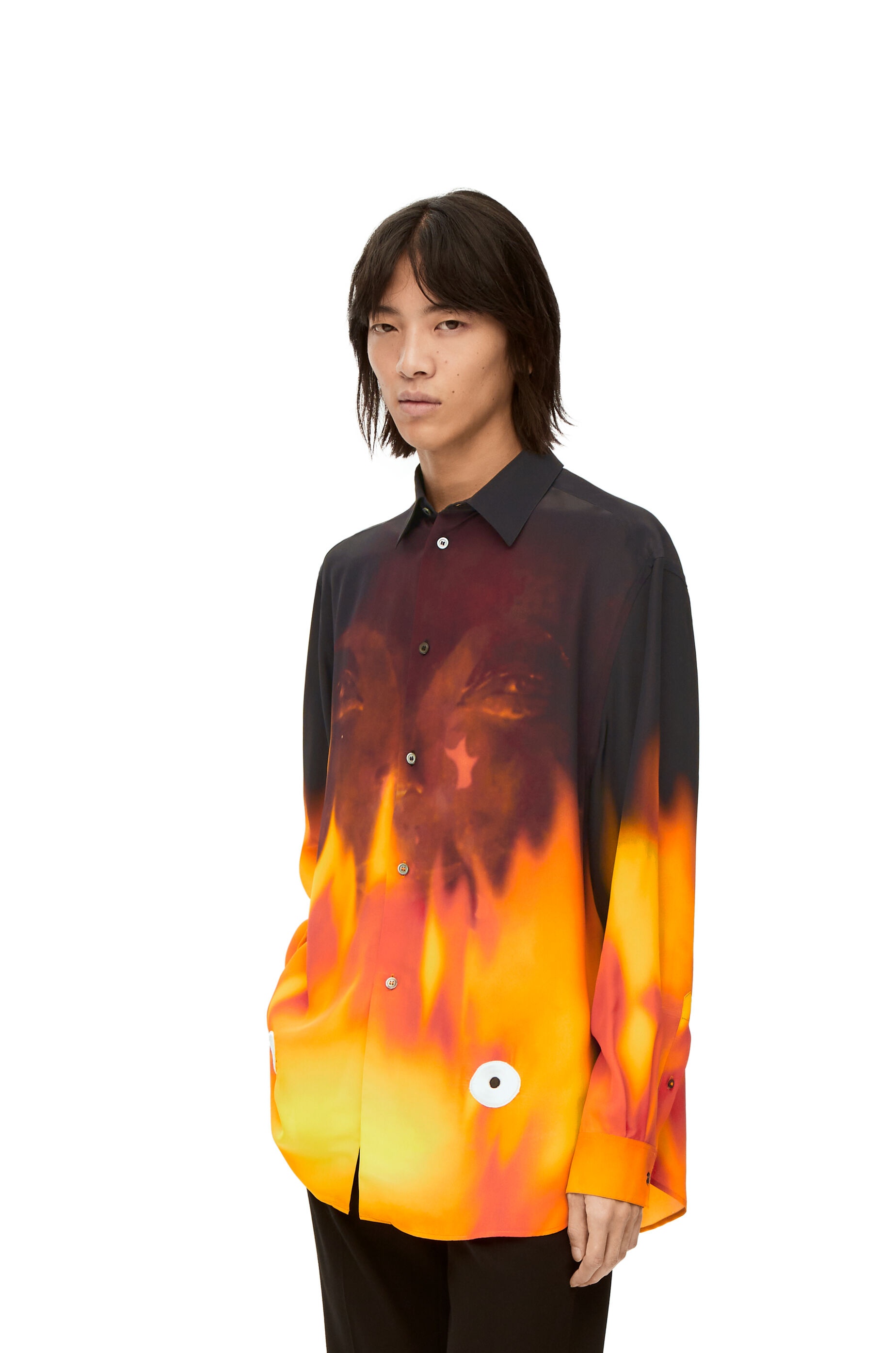 Calcifer shirt in viscose - 3