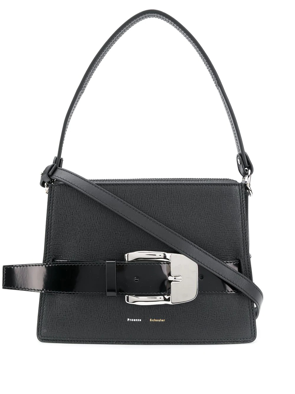 Buckle Trapeze shoulder bag - 1