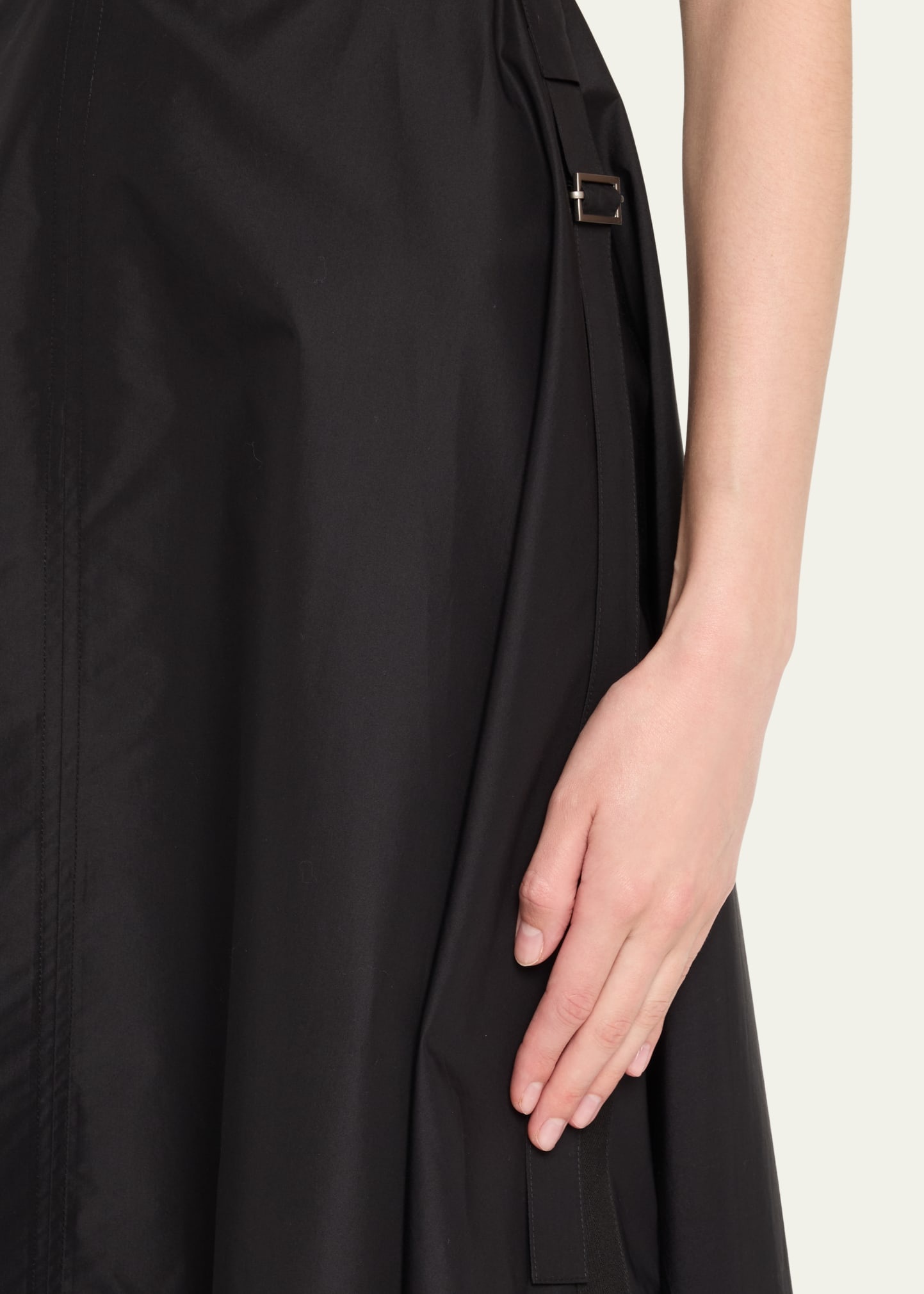 V-Neck Tulip-Sleeve Midi Dress - 5