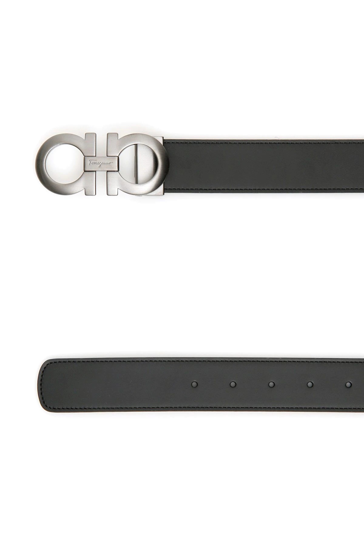 REVERSIBLE DOUBLE GANCIO BELT - 2