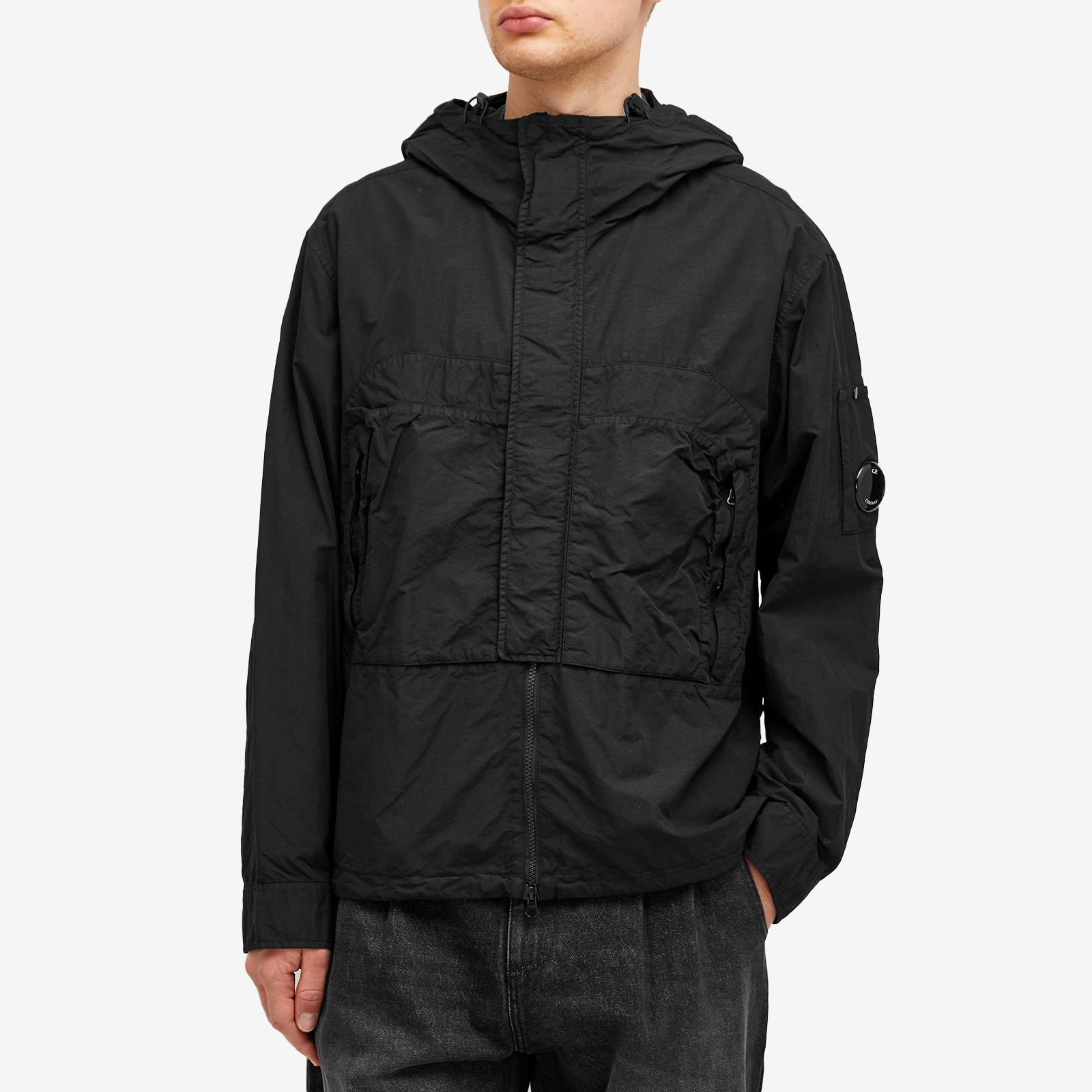 C.P. Company Flatt Nylon Hooded Overshirt - 2