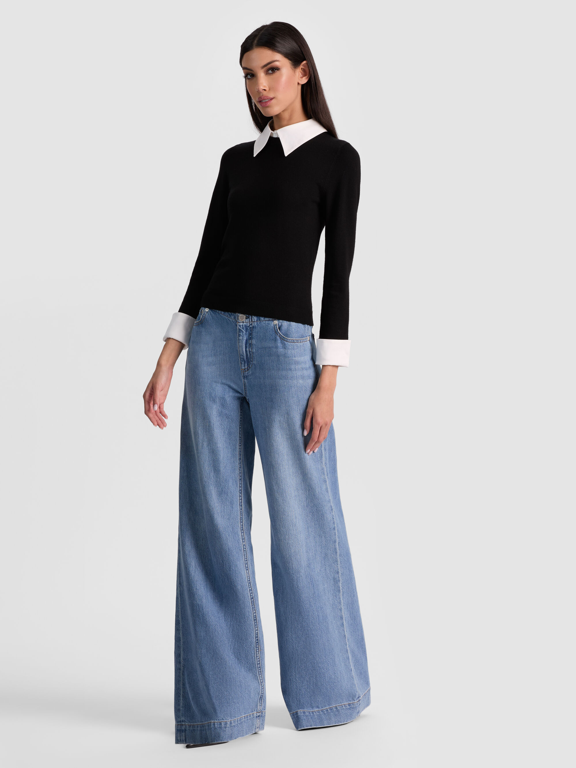 PORLA COLLARED SWEATER - 5