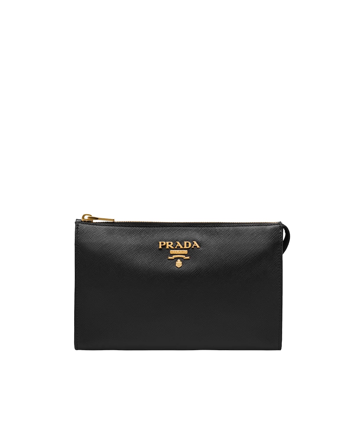 Saffiano leather pouch - 1