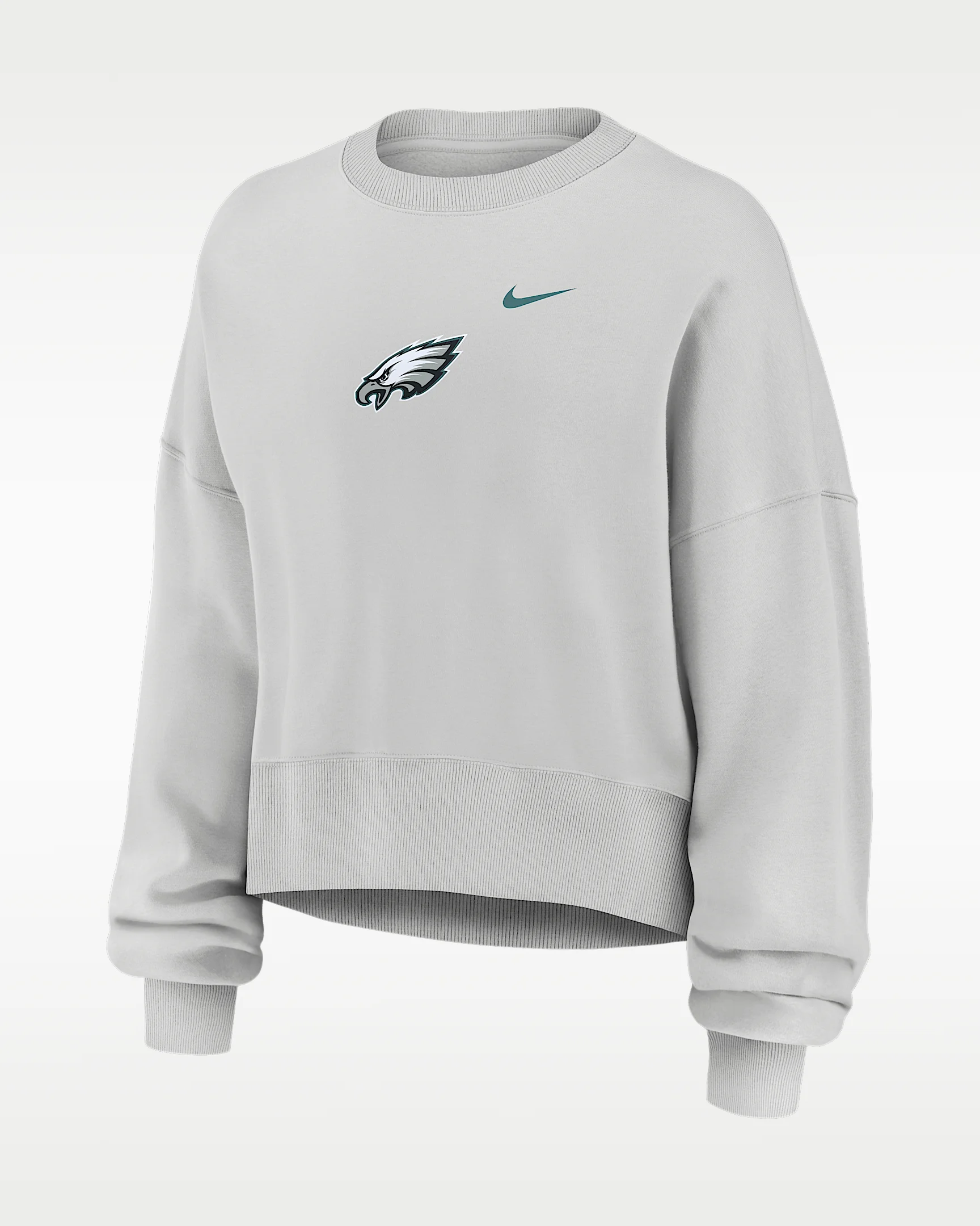 Philadelphia Eagles Primetime Phoenix Women's Nike NFL Oversized Pullover Crew - 1