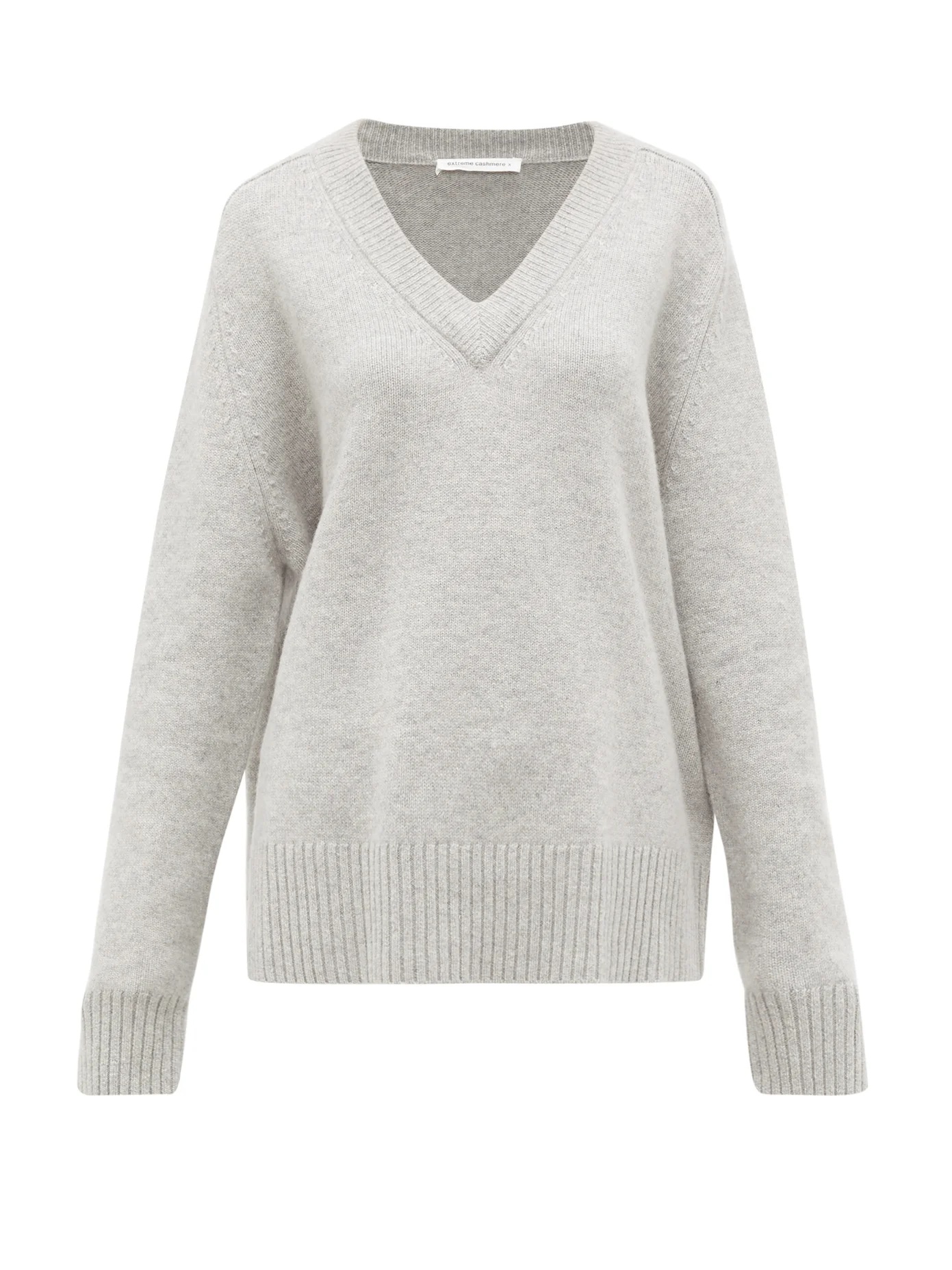 No.124 Vital stretch-cashmere sweater - 1