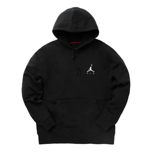 남자의 공기 요르단 Fleece Pullover 검정 CK6684-010 - 1