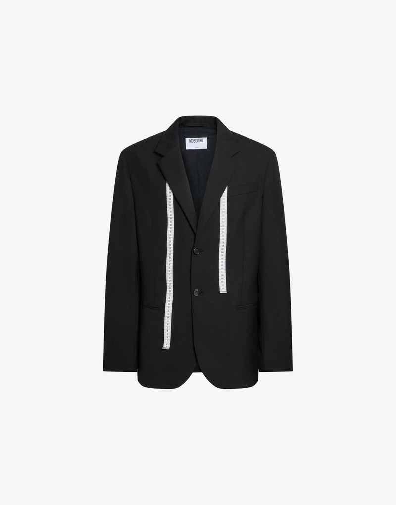 PRINTED WOOL JACKET - 1