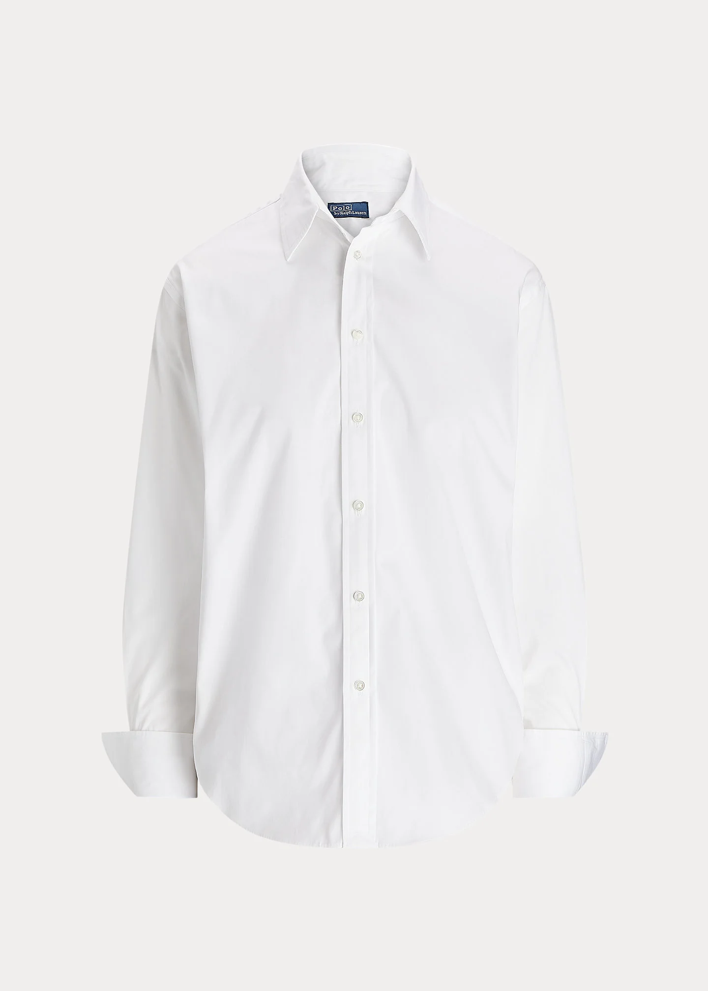 Extended-Cuff Cotton Shirt - 1