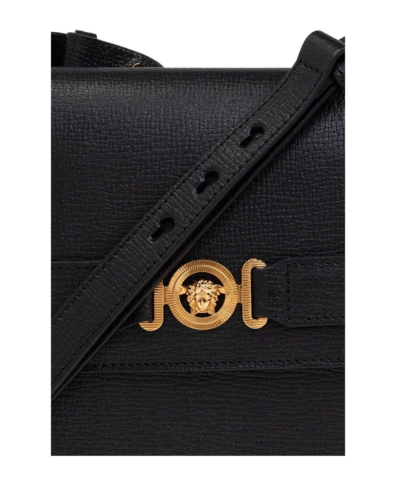 Medusa Biggie Foldover Top Crossbody Bag - 5