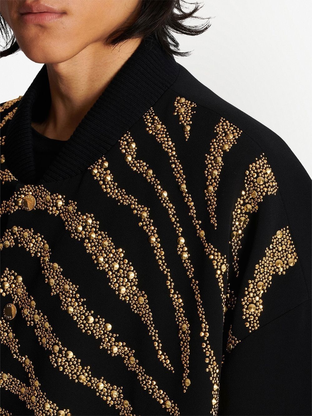 METALLIC ZEBRA-PRINT JACKET - 2