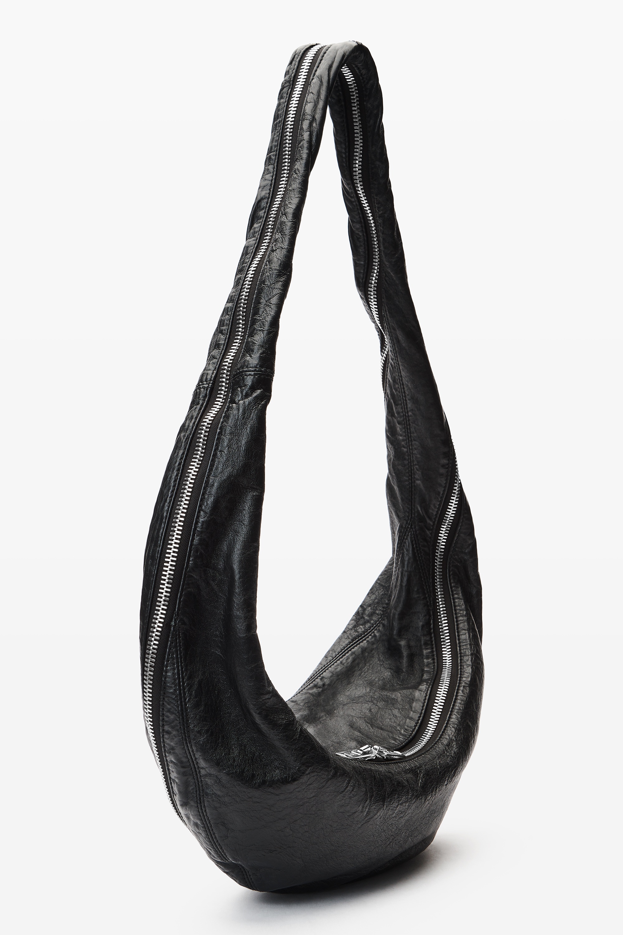 Alexander Wang Twyst Crossbody Bag in Memory Leather