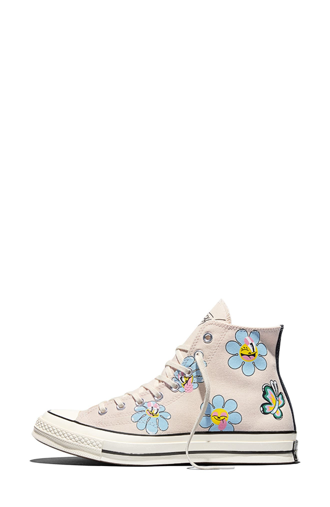 Converse x Marc Jacobs Gender Inclusive Chuck Taylor® All Star® Canvas High Top Sneaker in Natural I - 8