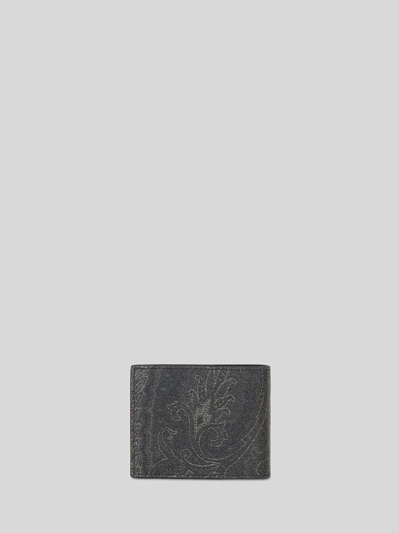 Etro PAISLEY WALLET WITH PEGASO DETAIL outlook