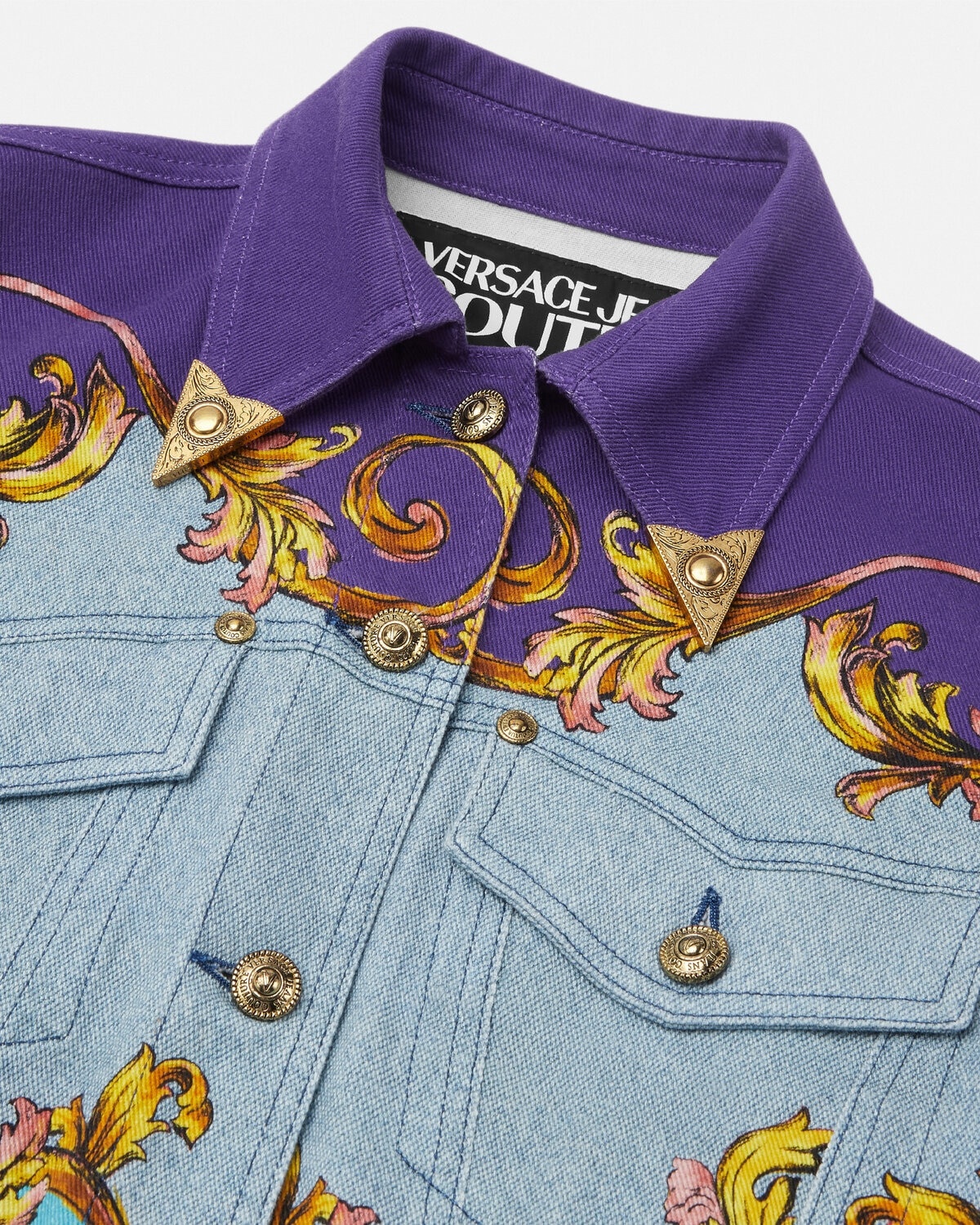 Outline Barocco Denim Jacket - 3