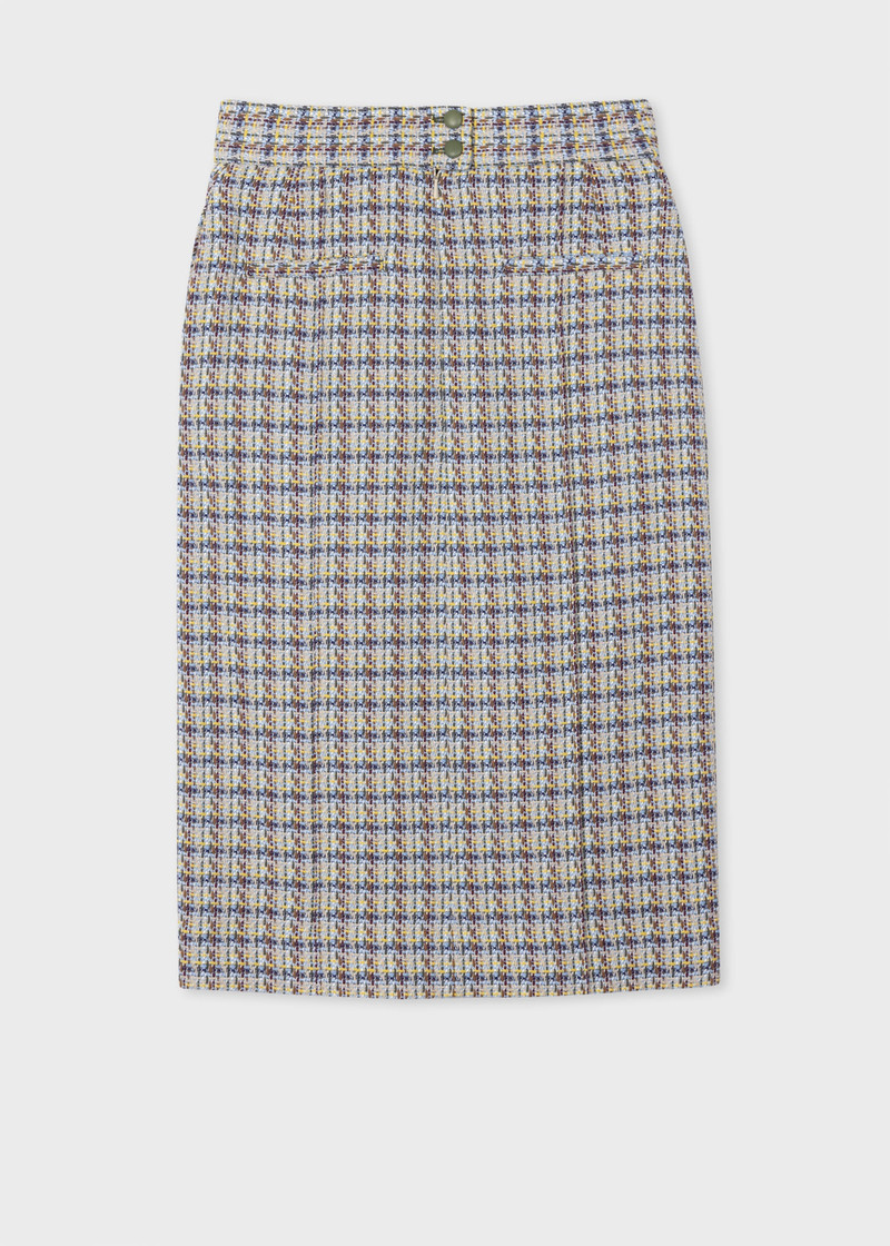 Paul Smith Tweed Knee-Length Skirt outlook