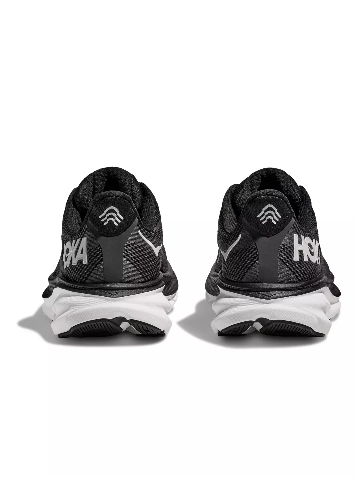Clifton 9 "Black/White" Women's Running Shoe - 3