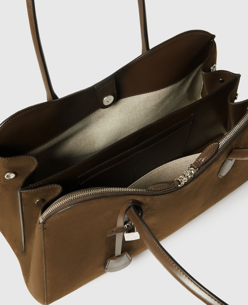 Stella McCartney Ryder Suede Tote Bag outlook