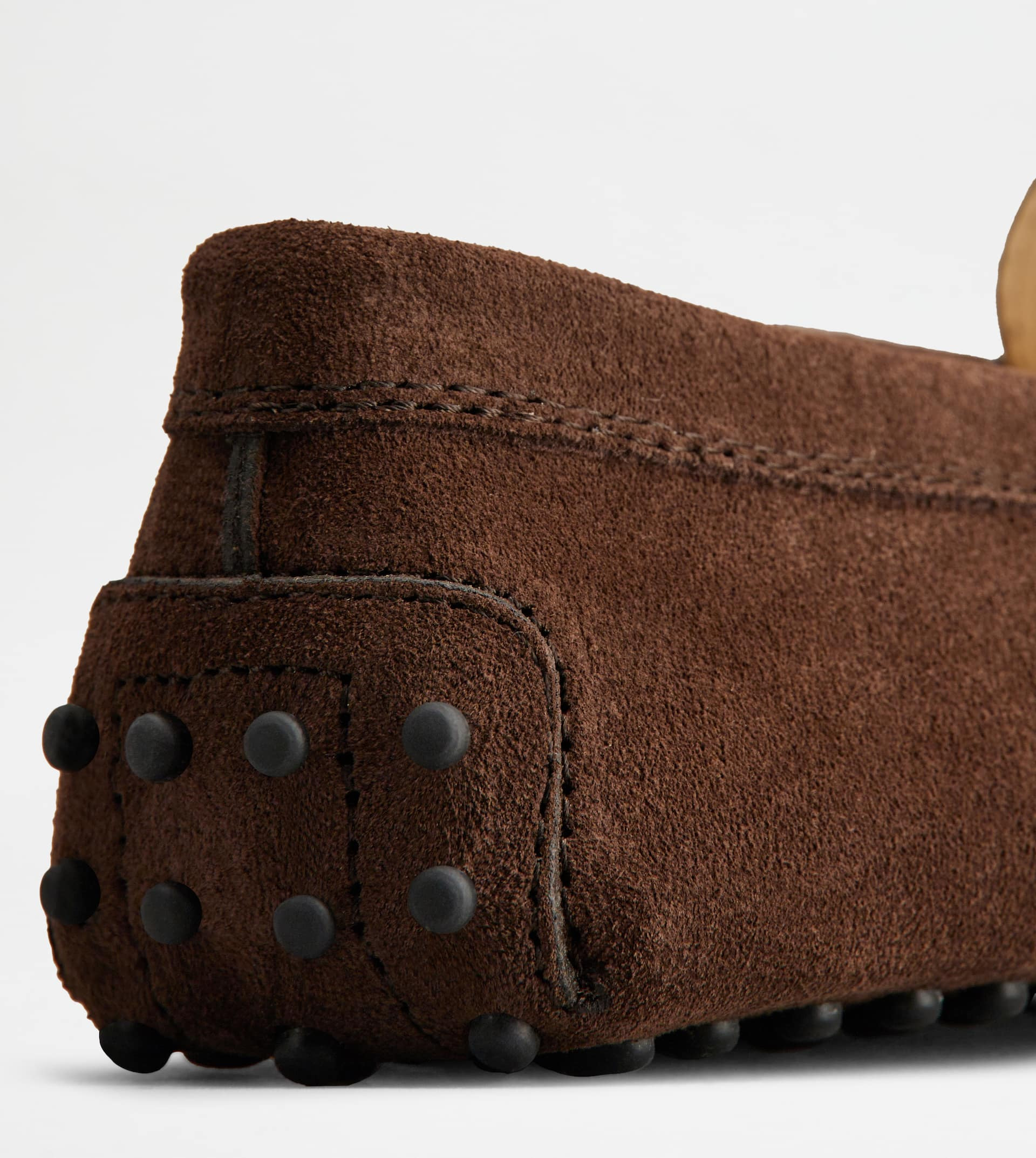 GOMMINO DRIVING SHOES IN SUEDE - BROWN - 6
