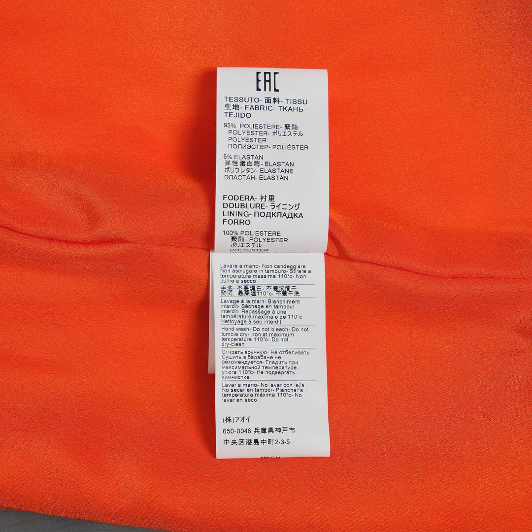 Gonna Skirt With Side Fold Detail - 3