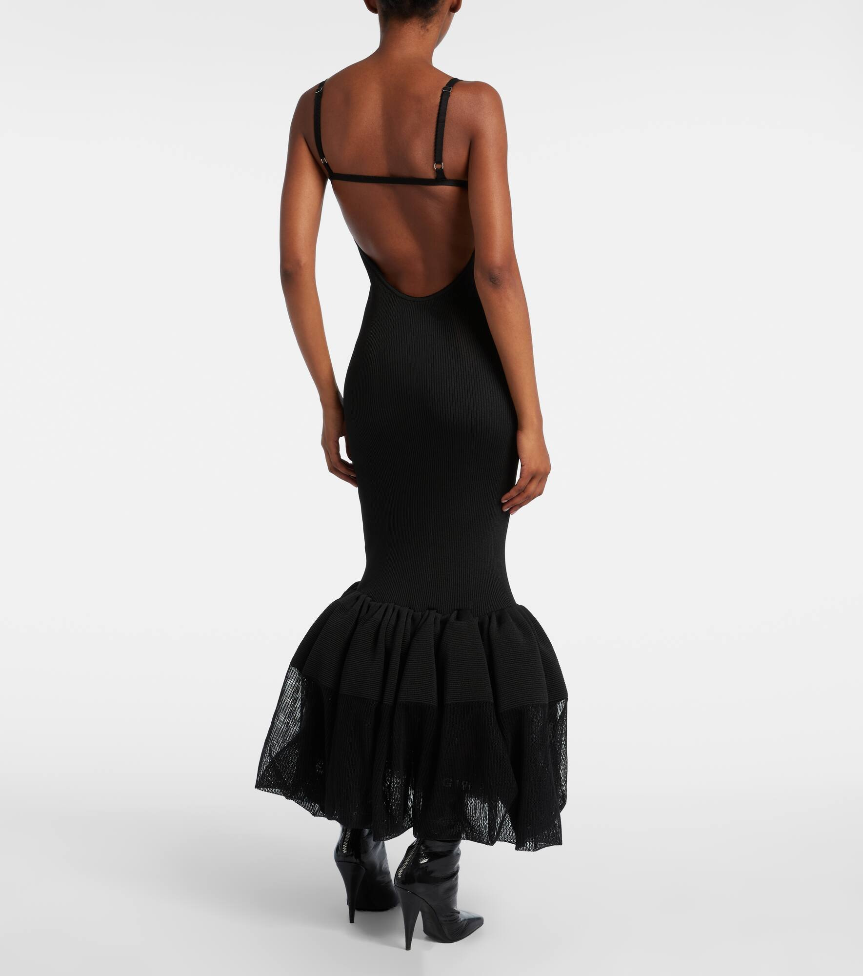 Ribbed-knit maxi dress - 3