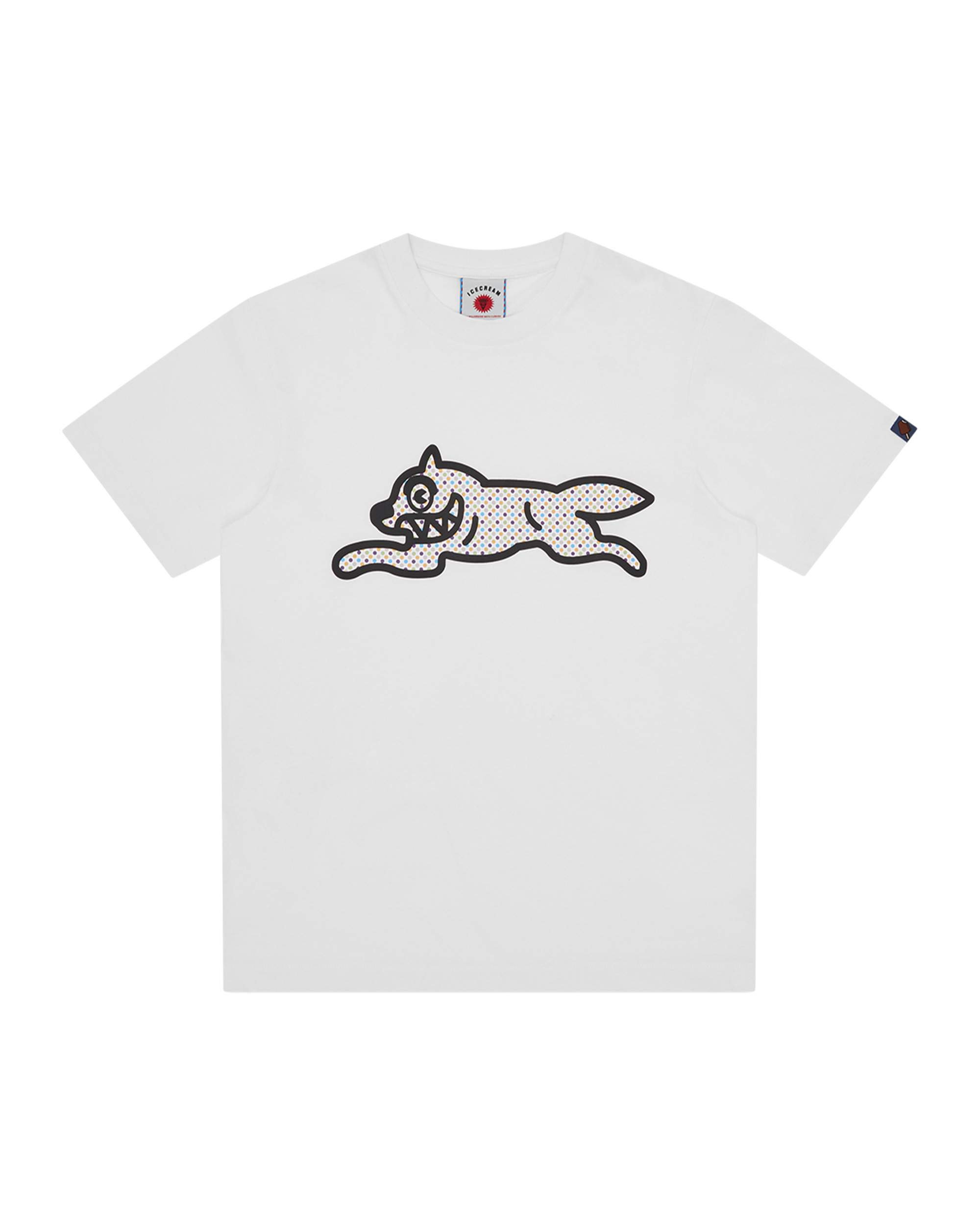 POLKA DOT RUNNING DOG T-SHIRT - 1