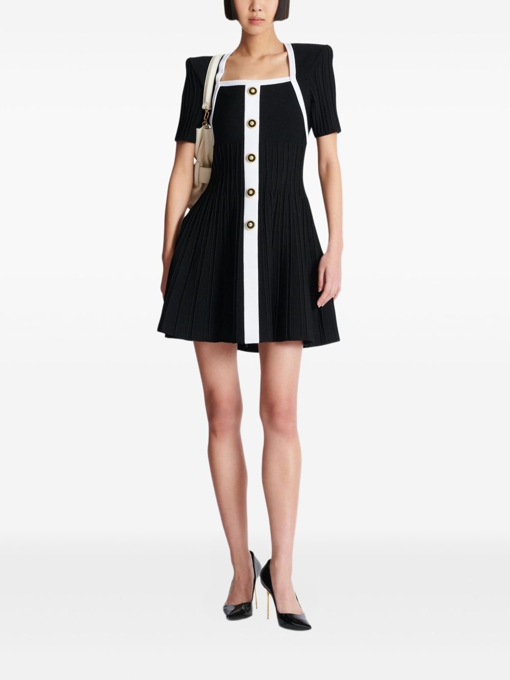knitted mini dres - 2