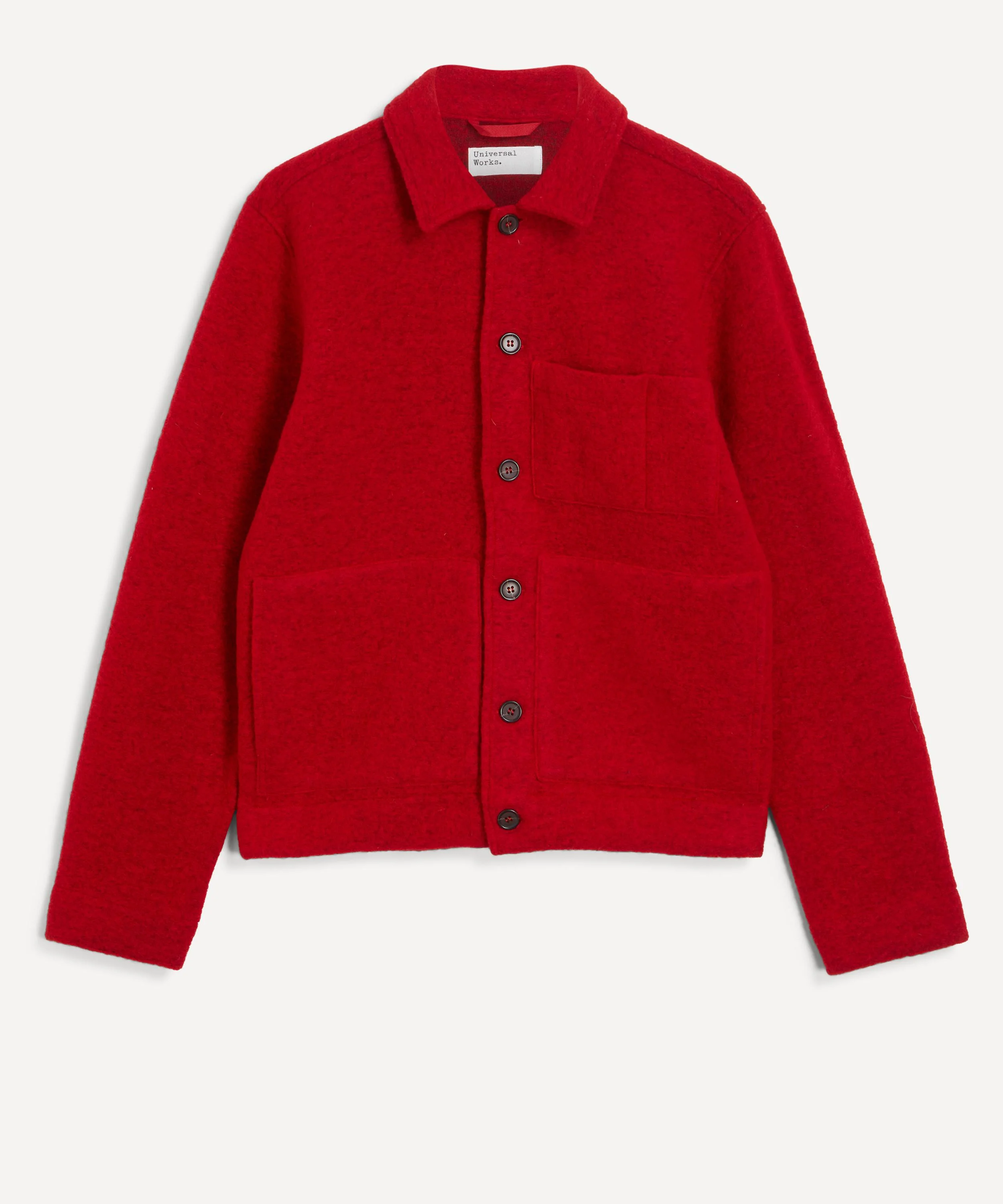 Uniform Wool-Blend Fleece Jacket - 1