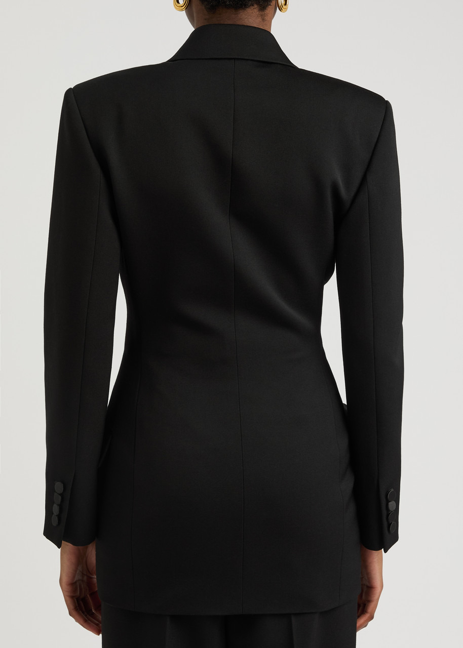 Saint Laurent Double-breasted Wool Blazer - 3