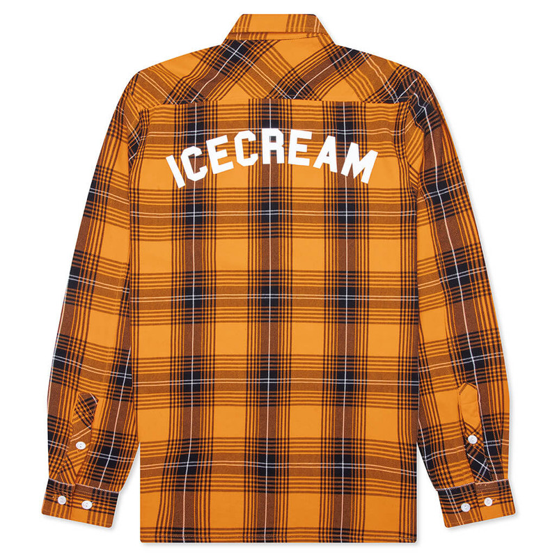 ICECREAM JACOB L/S WOVEN - BRIGHT MARIGOLD outlook