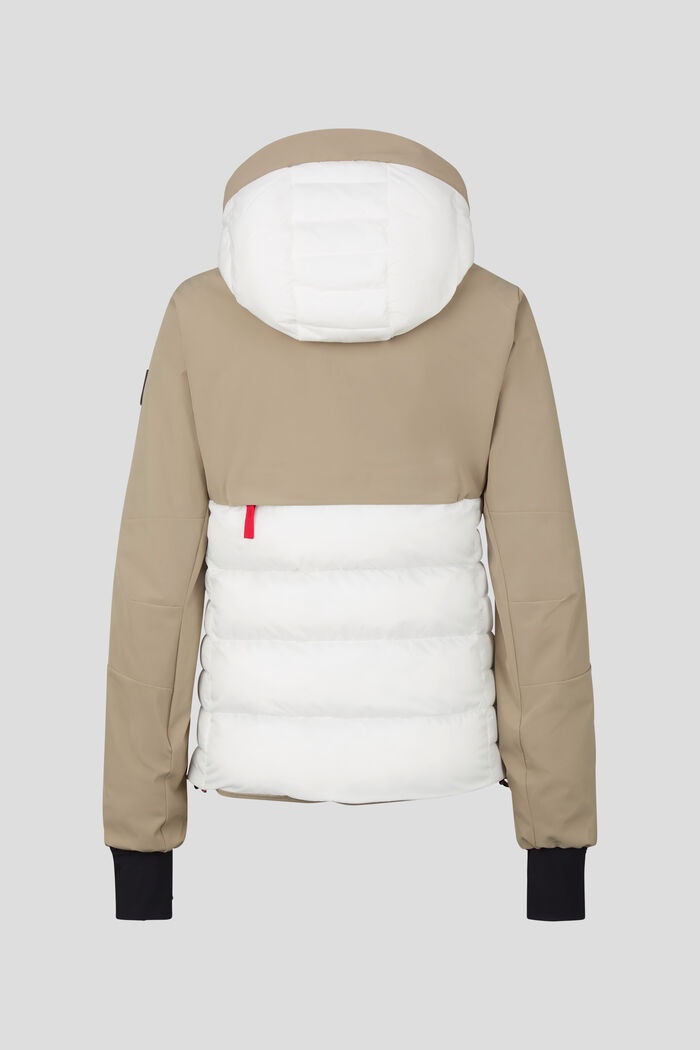 Janka Ski jacket in Caramel/White - 8