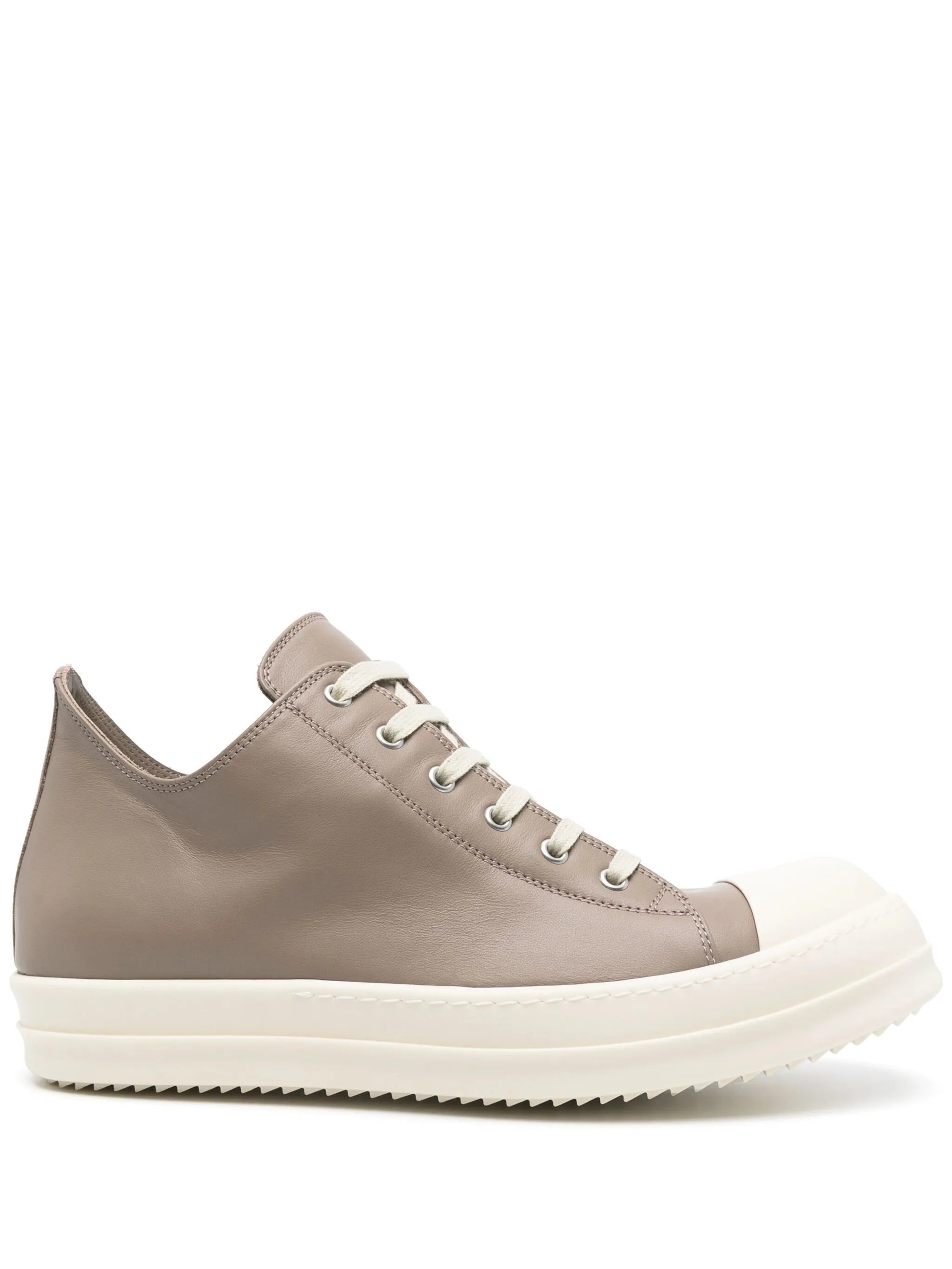 Rick Owens Leather Sneakers - 1