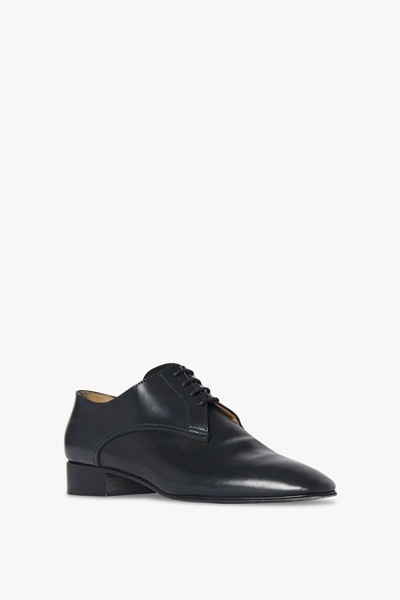 The Row Kay Oxford in Leather outlook