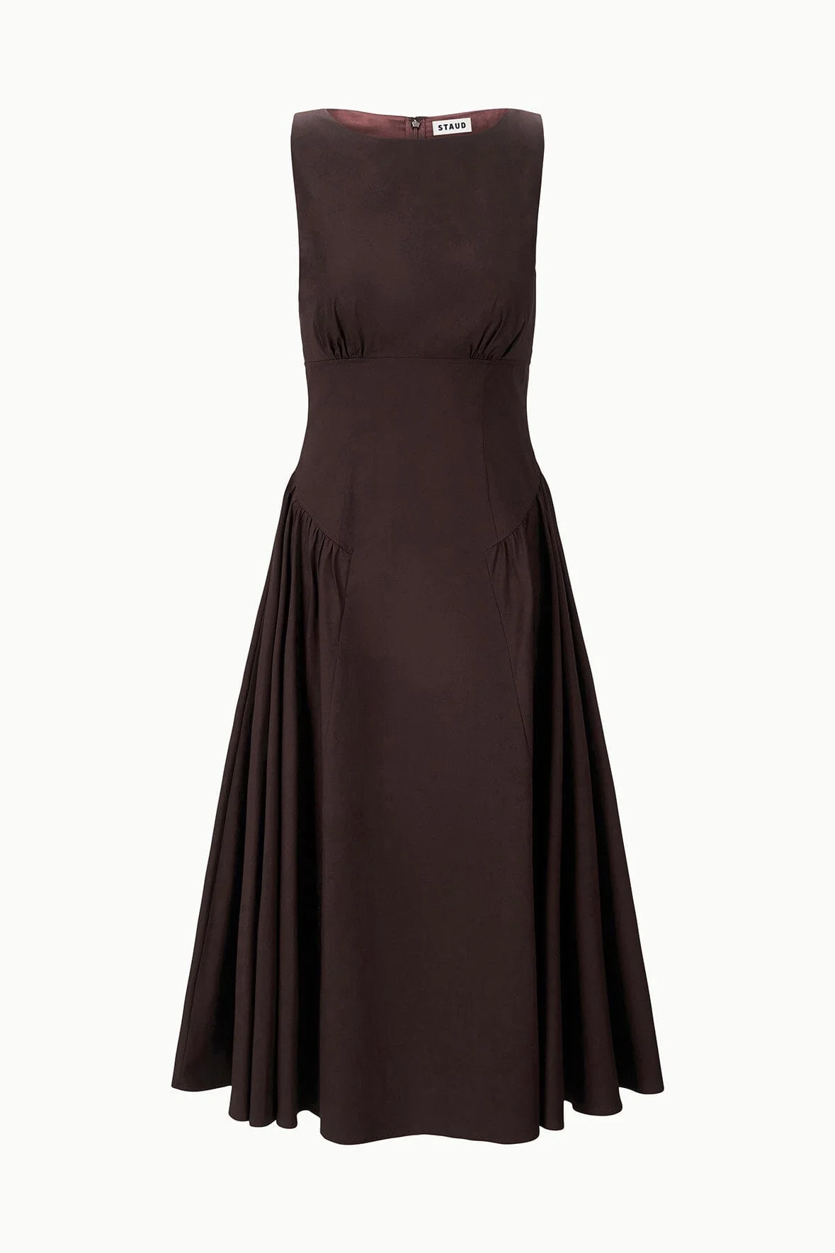 STAUD GWEN DRESS EARTH - 1