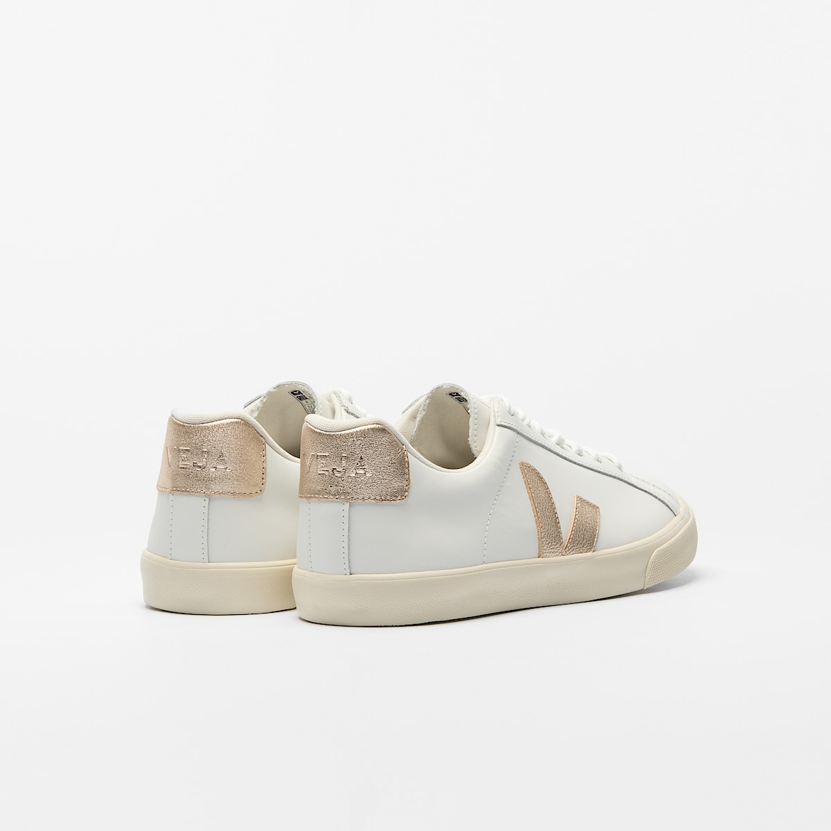ESPLAR LEATHER WHITE PLATINE - 3