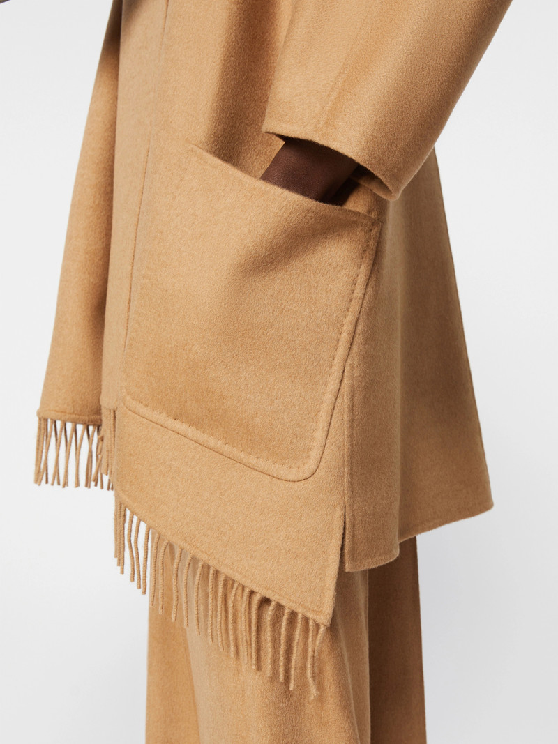 ABILITA Camel cardigan coat - CAMEL 5
