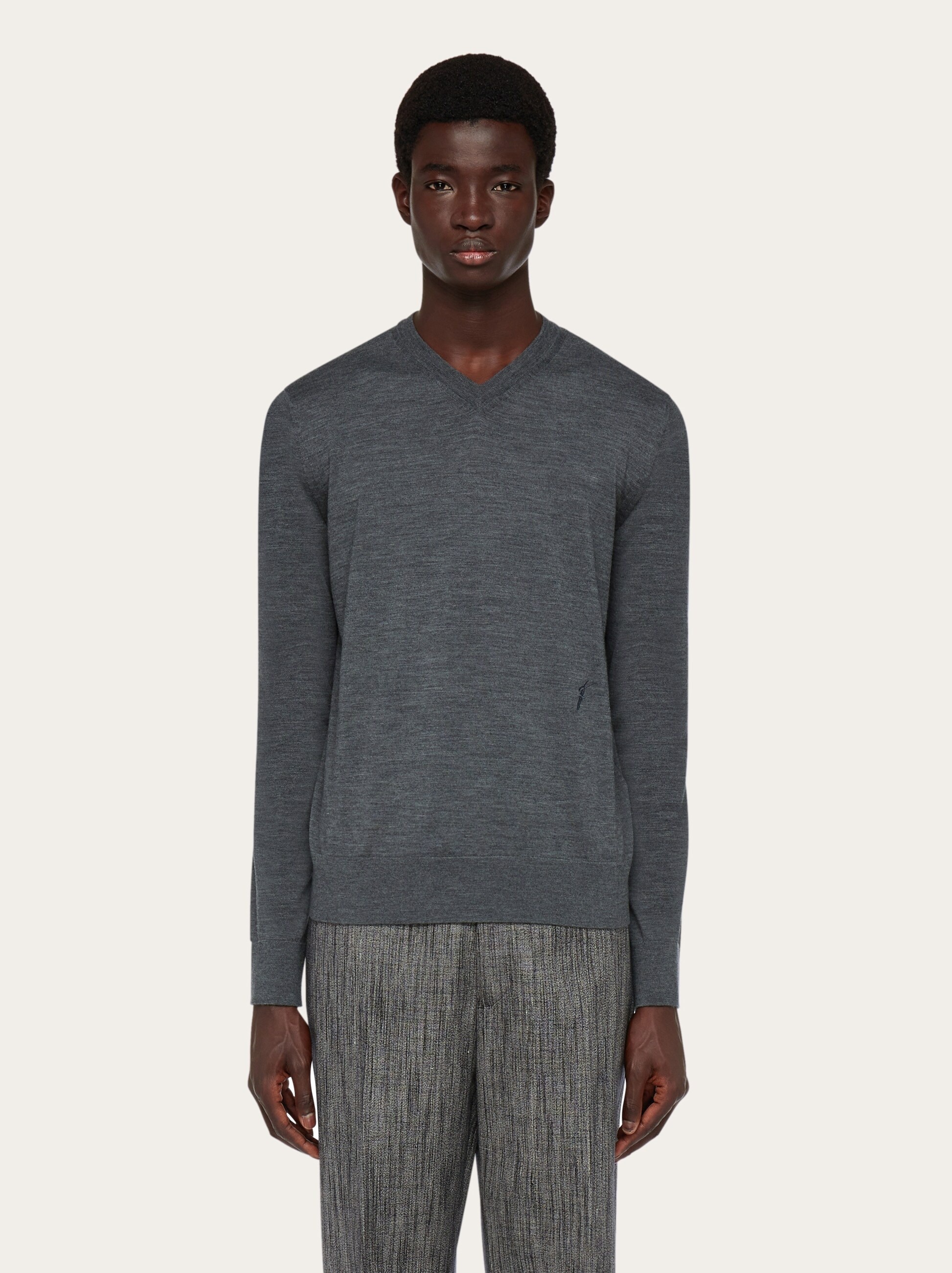 V-neck sweater - 2